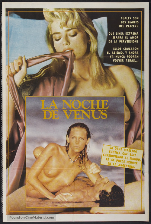 Noche de Venus, La - Argentinian Movie Poster