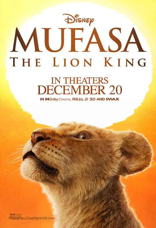 Mufasa: The Lion King - Movie Poster