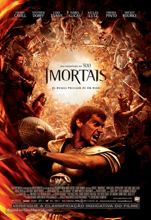 Immortals - Brazilian Movie Poster