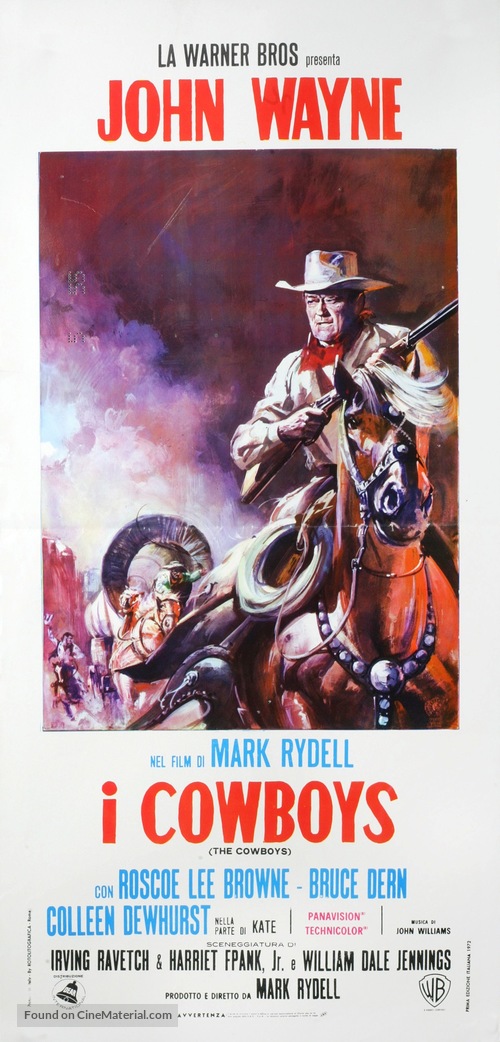 The Cowboys - Italian Movie Poster
