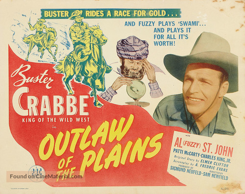 Outlaws of the Plains - Movie Poster
