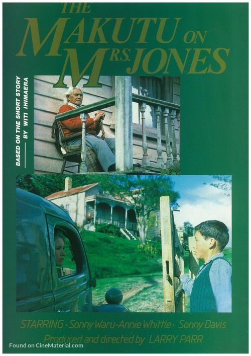 The Makutu on Mrs Jones - New Zealand Movie Poster