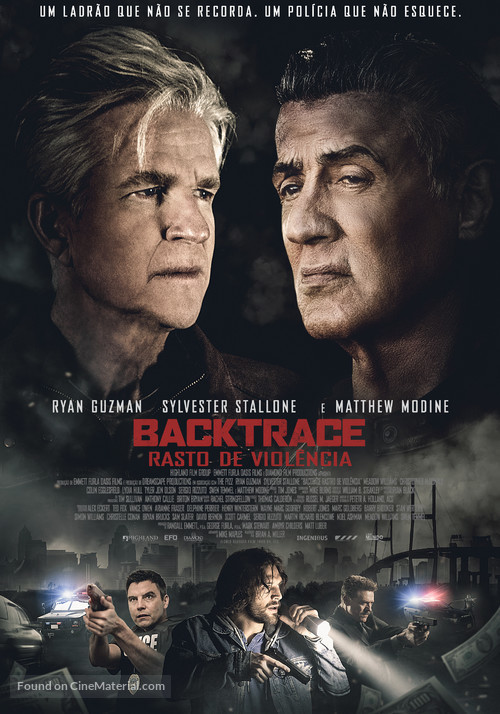 Backtrace - Portuguese Movie Poster