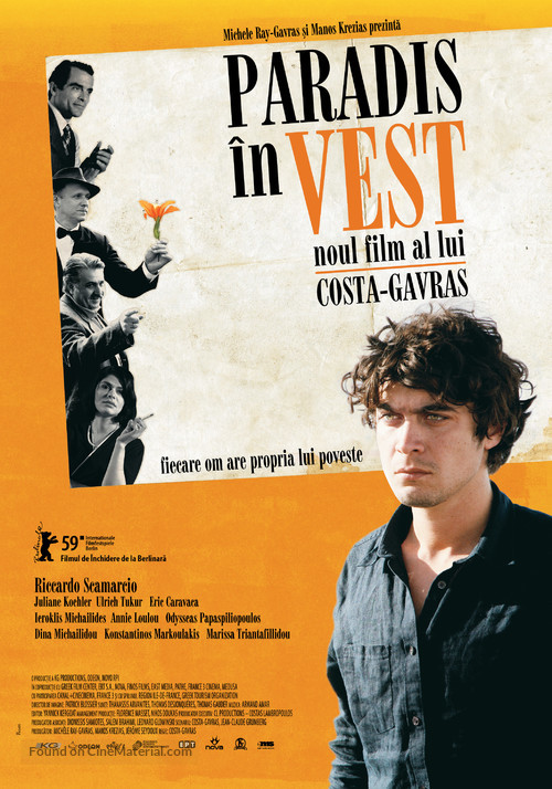 Eden &agrave; l&#039;Ouest - Romanian Movie Poster