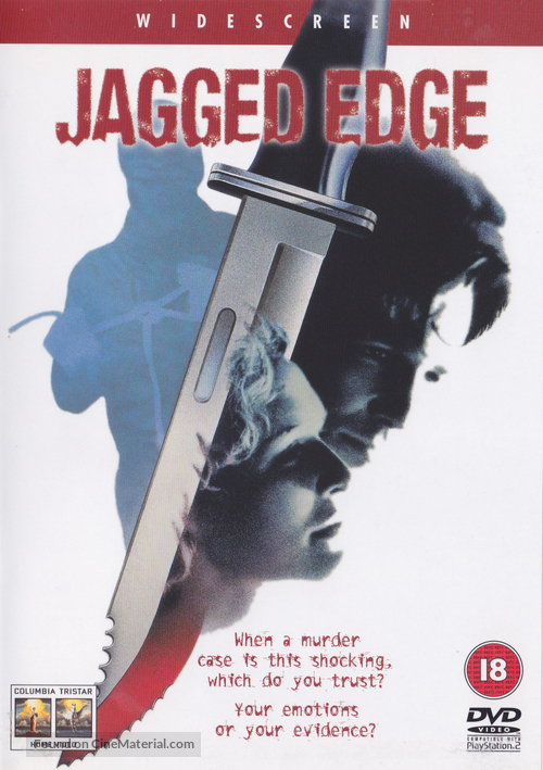 Jagged Edge - British DVD movie cover