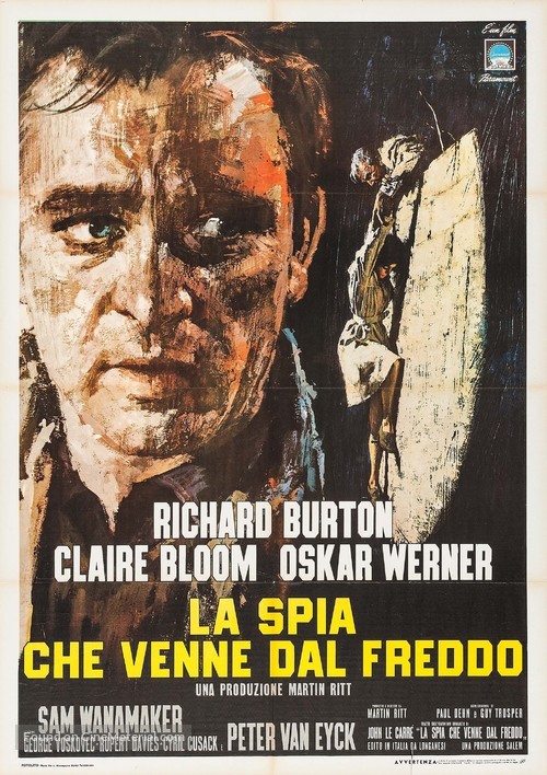 The Spy Who Came in from the Cold - Italian Movie Poster