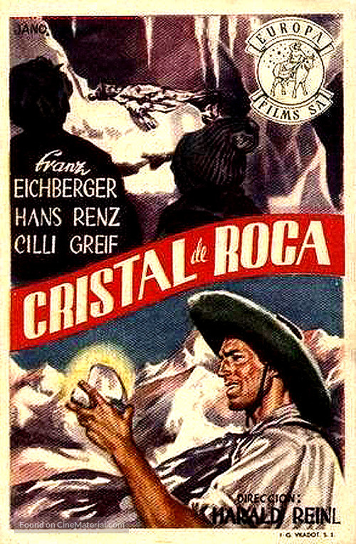 Bergkristall - Spanish Movie Poster