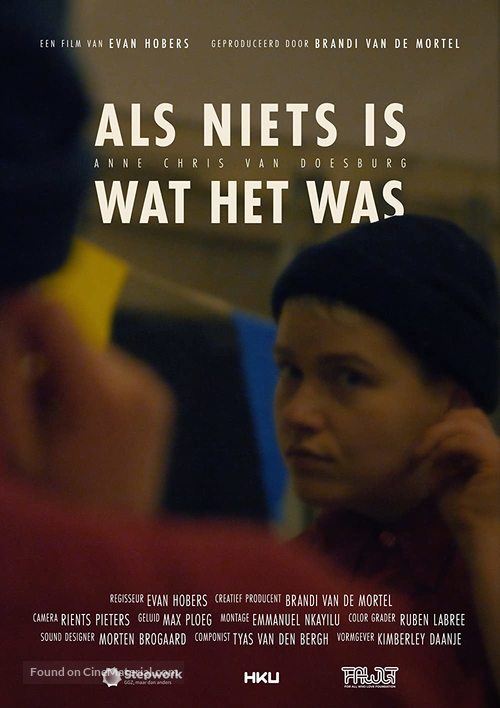 Als niets is wat het was - Dutch Movie Poster