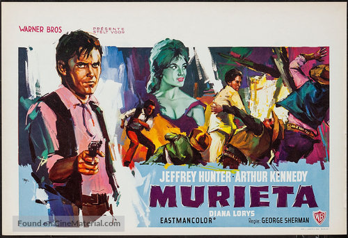 Joaqu&iacute;n Murrieta - Belgian Movie Poster