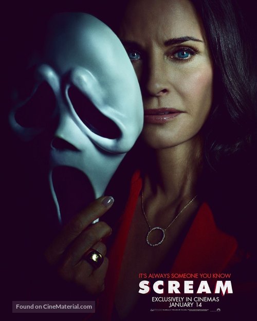 Scream - British Movie Poster