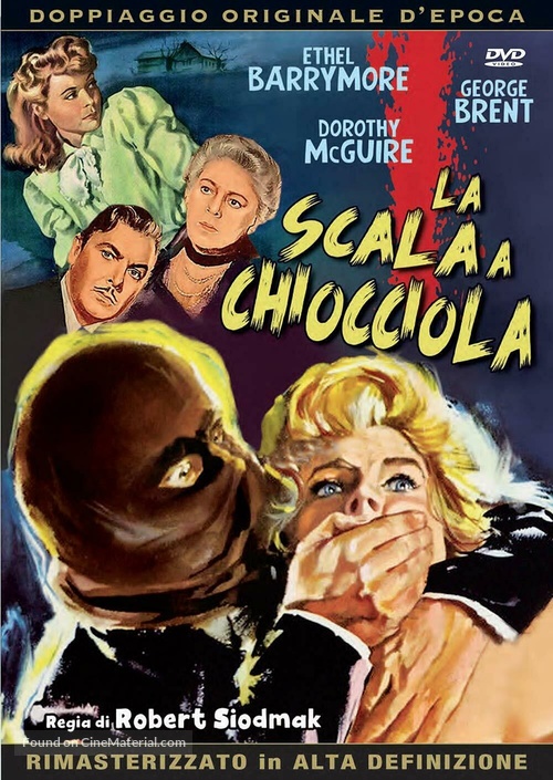 The Spiral Staircase - Italian DVD movie cover