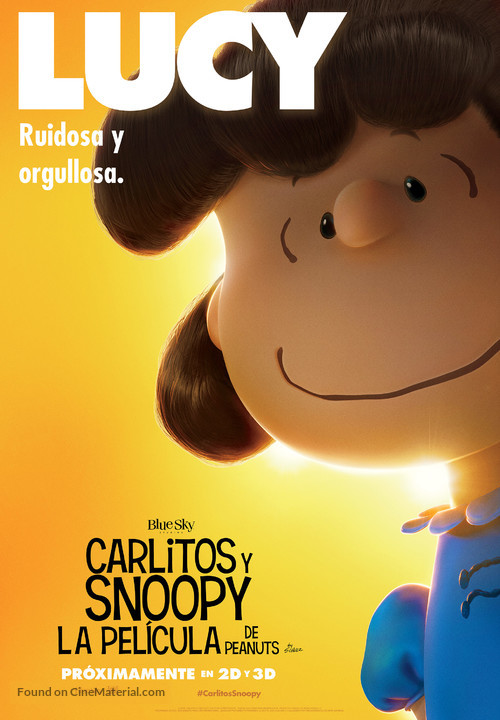 The Peanuts Movie - Spanish Movie Poster