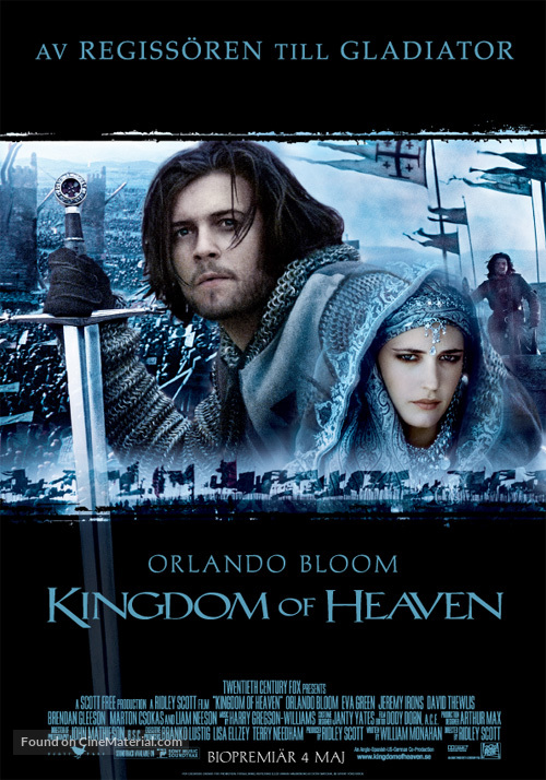 Kingdom of Heaven - Swedish poster