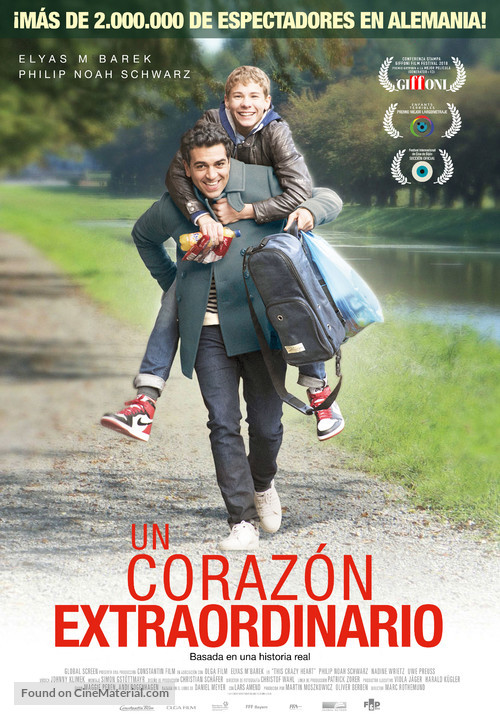 Dieses bescheuerte Herz - Spanish Movie Poster