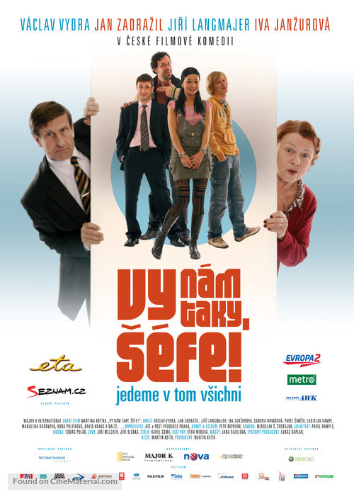 Vy n&aacute;m taky s&eacute;fe! - Czech Movie Poster
