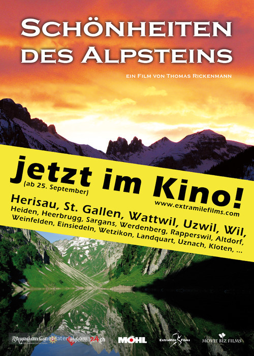 Sch&ouml;nheiten des Alpsteins - Swiss poster