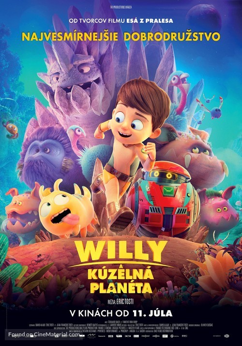 Terra Willy: La plan&egrave;te inconnue - Slovak Movie Poster