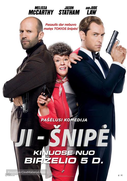 Spy - Lithuanian Movie Poster