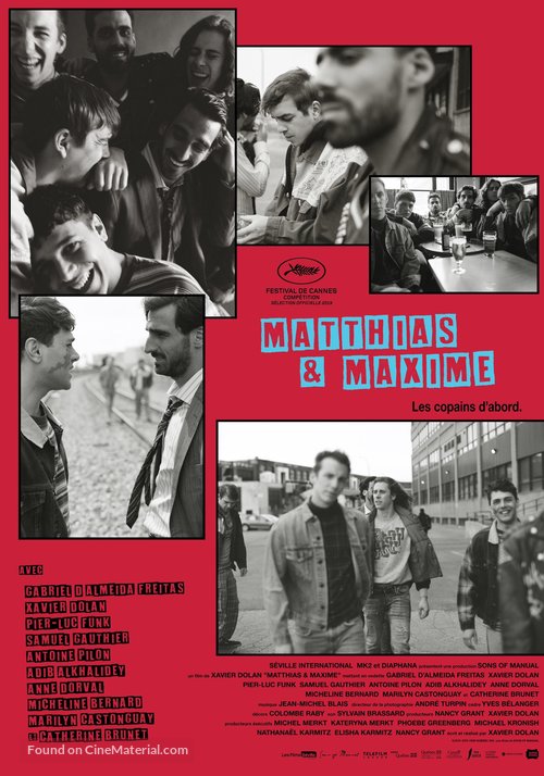Matthias &amp; Maxime - Canadian Movie Poster