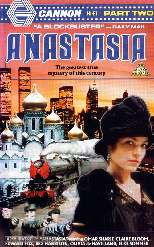 Anastasia: The Mystery of Anna - British Movie Cover