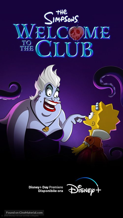 The Simpsons: Welcome to the Club - Italian Movie Poster