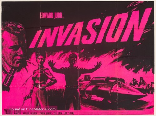Invasion - British Movie Poster