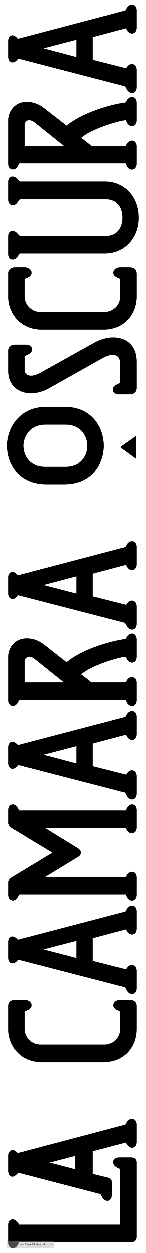 C&aacute;mara oscura, La - French Logo