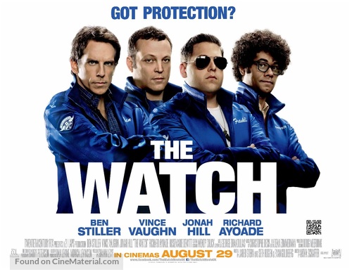 The Watch - British Movie Poster