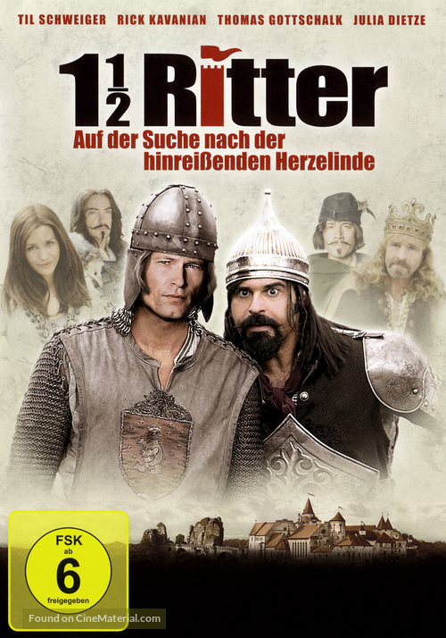 1 1/2 Ritter - Auf der Suche nach der hinrei&szlig;enden Herzelinde - German DVD movie cover