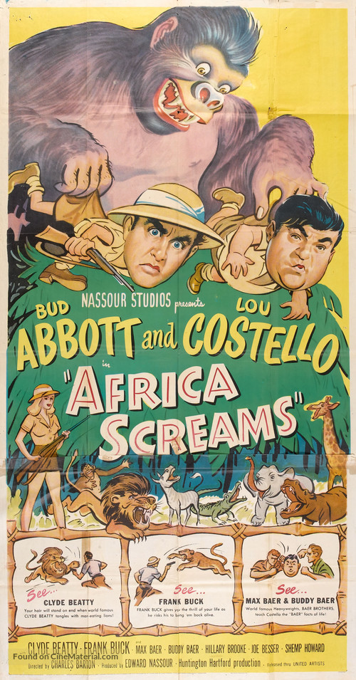 Africa Screams - Movie Poster