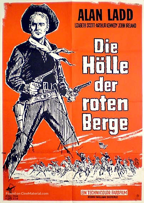 Red Mountain - German Movie Poster