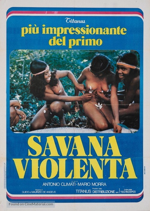 Savana violenta - Italian Movie Poster