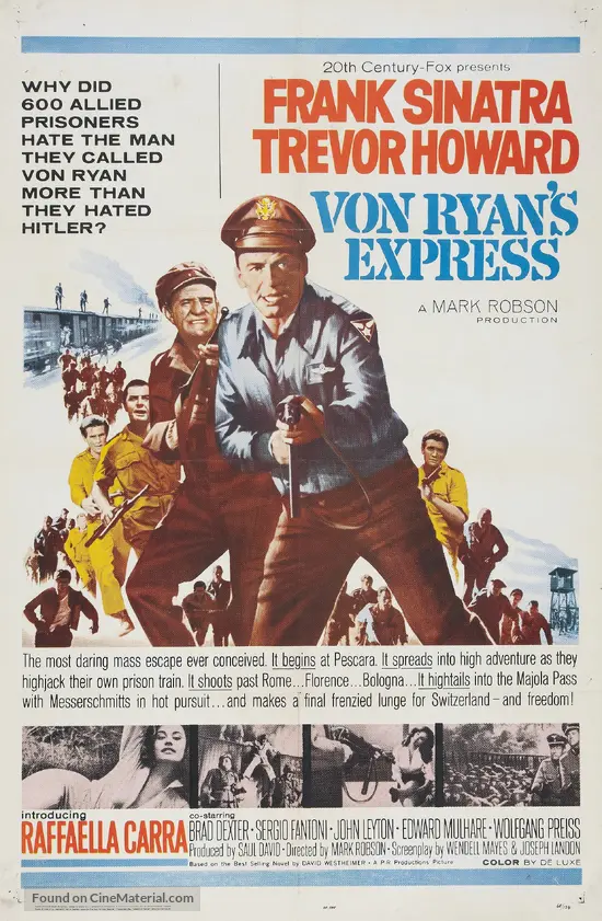 Von Ryan&#039;s Express - Movie Poster