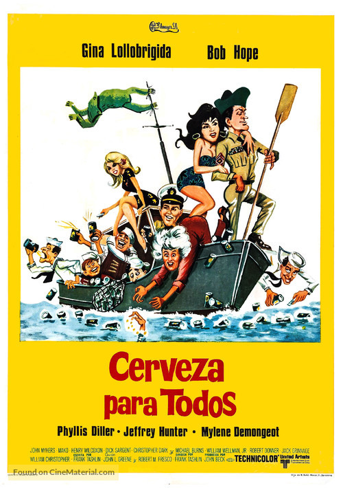 The Private Navy of Sgt. O&#039;Farrell - Spanish Movie Poster