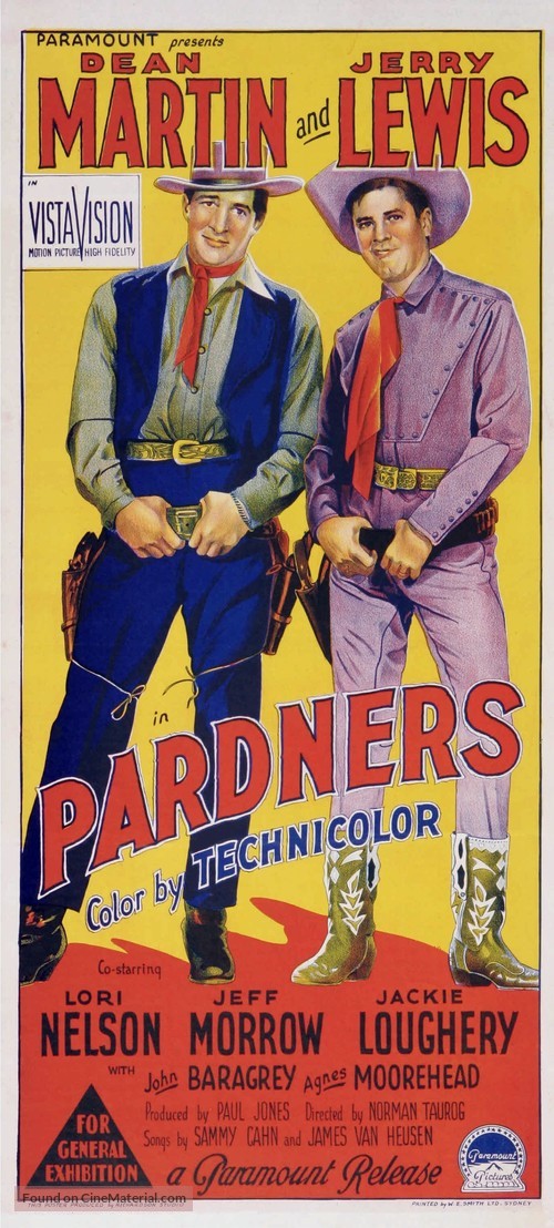 Pardners - Australian Movie Poster