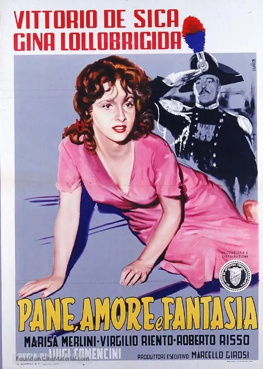 Pane, amore e fantasia (1953) Italian movie poster Pane, amore e fantasia (1953) Italian movie poster