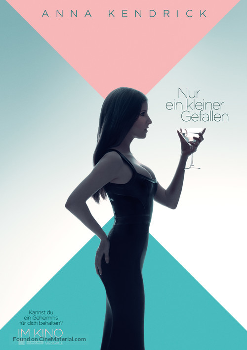 A Simple Favor - German Movie Poster