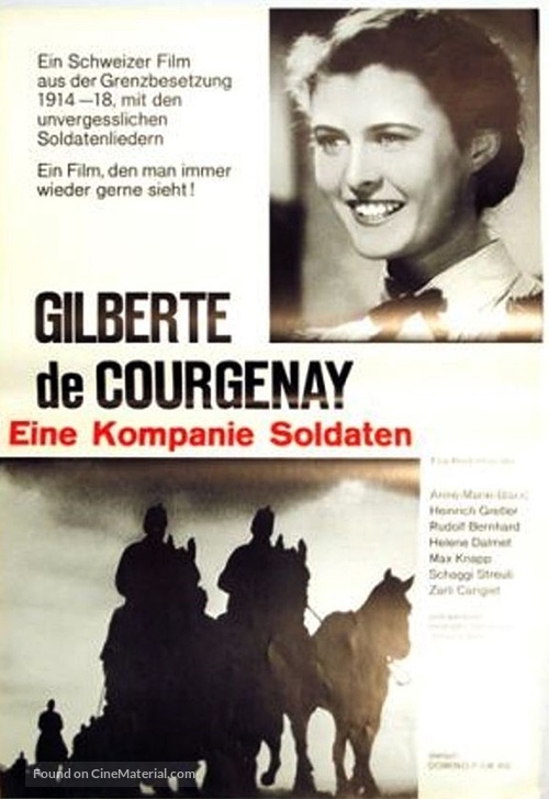 Gilberte de Courgenay - Swiss Movie Poster