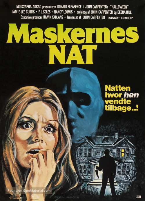 Halloween - Danish Movie Poster