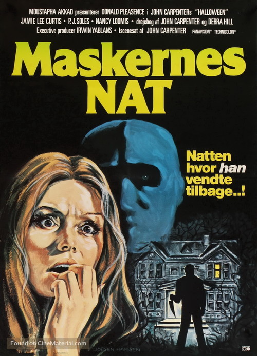 Halloween - Danish Movie Poster