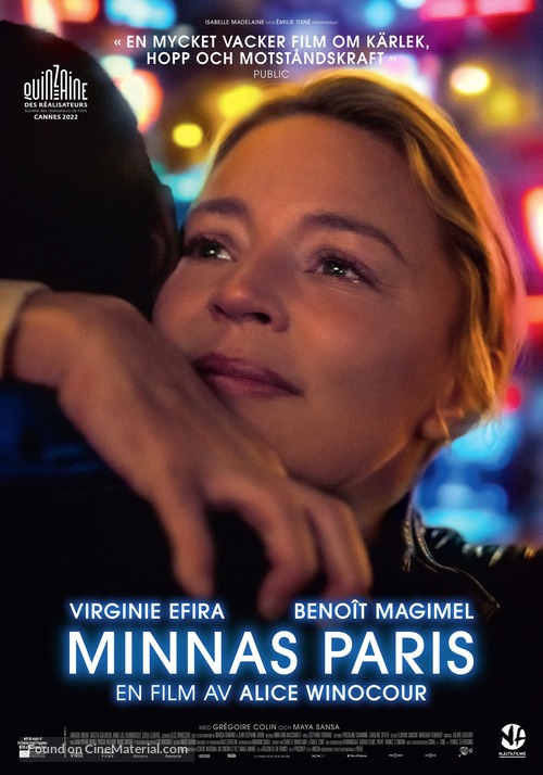 Revoir Paris - Swedish Movie Poster