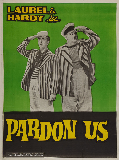 Pardon Us - Indian Movie Poster