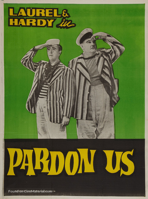 Pardon Us - Indian Movie Poster