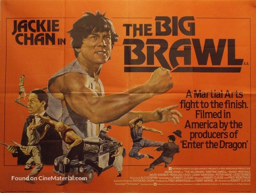 The Big Brawl - British Movie Poster