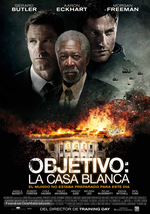 Olympus Has Fallen - Spanish Movie Poster