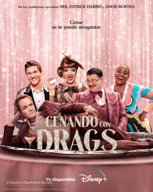 &quot;Drag Me to Dinner&quot; - Spanish Movie Poster