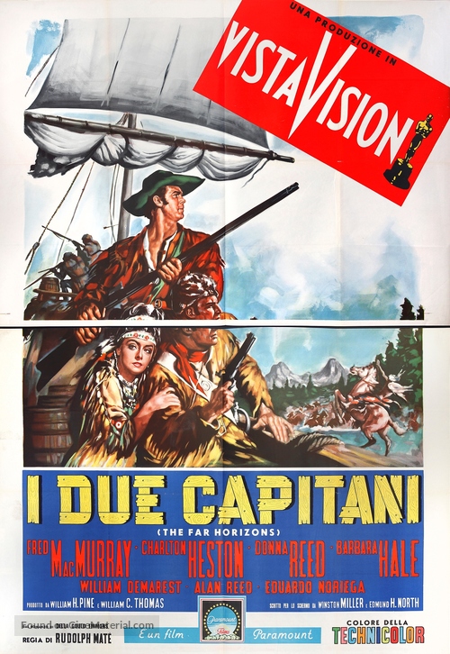The Far Horizons - Italian Movie Poster