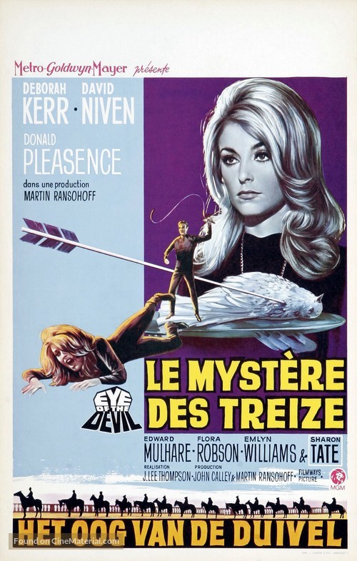 Eye of the Devil - Belgian Movie Poster