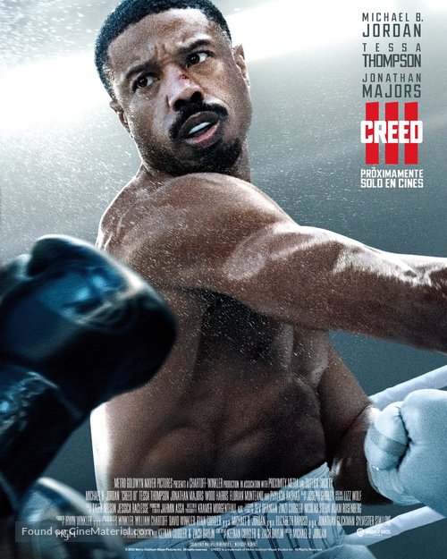 Creed III - Argentinian Movie Poster