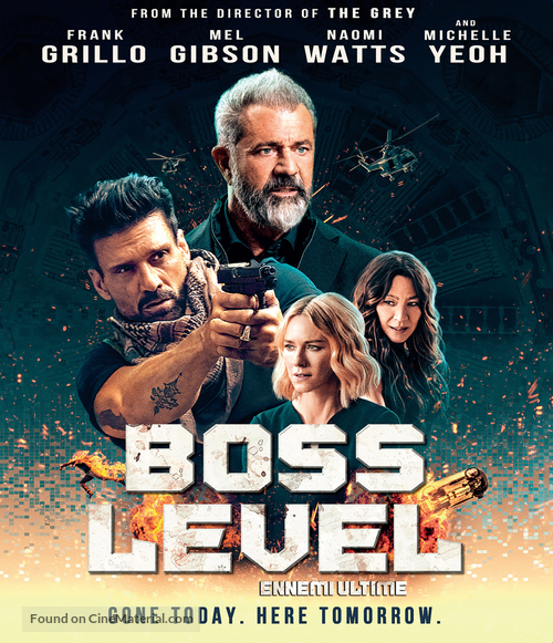 Boss Level - Canadian Blu-Ray movie cover
